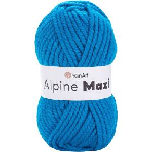 YARNART Alpine Maxi 671 Blue Плетива прежда (Alpine Maxi 671)