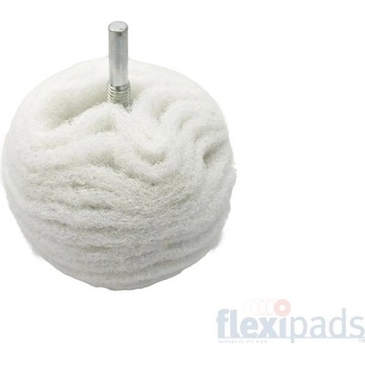 Flexipads White Microfine Scruff Ball 75 mm