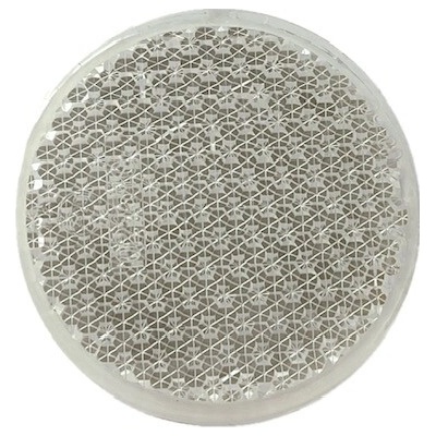 Odrazka, 62mm - BÍLÁ - UNI