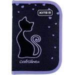 Kite Ученически несесер правоъгълен Kite 621 Catsline