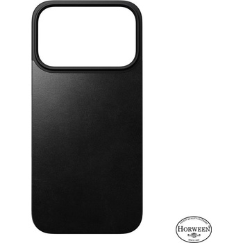 Nomad Гръб Nomad Magnetic Leather Back, Magsafe за iPhone 17 Pro - Черен