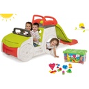 Smoby set preliezačka Adventure Car a Écoiffier stavebnica v dóze ks