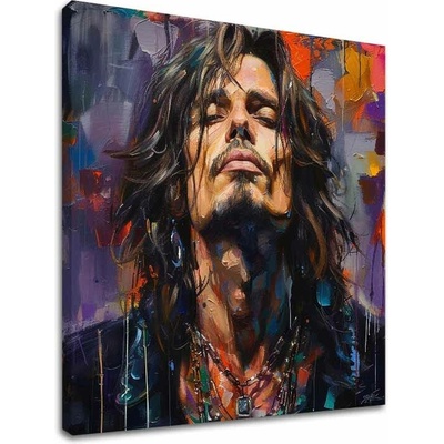 Obraz Chris Cornell - Hlas grunge scény | dokončené rukou umelca - 100x100 cm