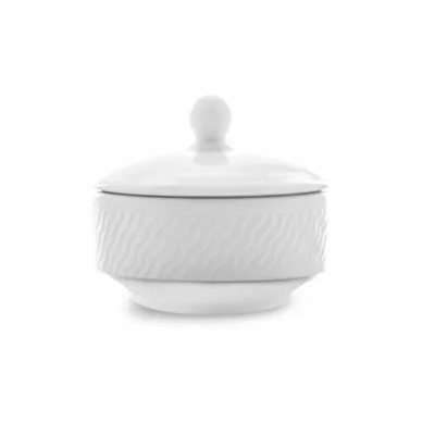 Gural Porselen - Порцеланова захарница с капаче ф10см 160мл PANAMA (PAN 10 KJ1) (0180325)