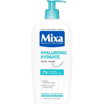 Mixa Hyalurogel Хидратиращ лосион за тяло, 400 ml
