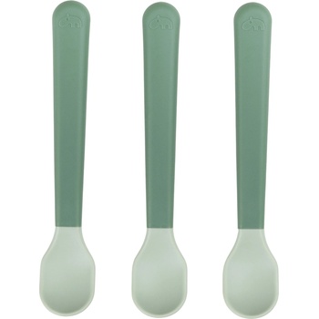 Done by deer Детски чаени лъжички Foodie зелени 3 бр (1146513)