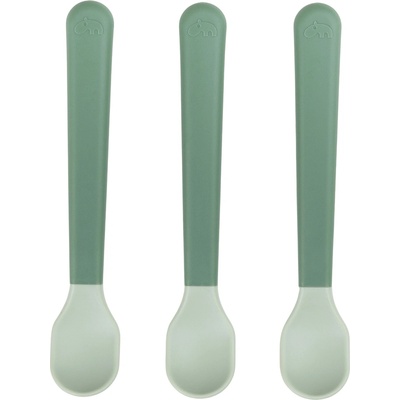 Done by deer Детски чаени лъжички Foodie зелени 3 бр (1146513)