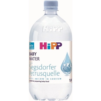 Hipp Питейна вода за бебета Hipp - 1 l