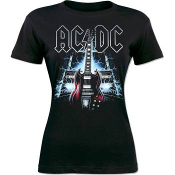 Fruit of the Loom Тениска - Китара ac/dc
