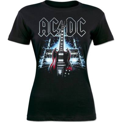 Fruit of the Loom Тениска - Китара ac/dc