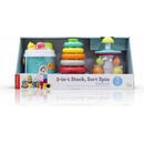 Infantino Sada 3v1 Stack Sort & Spin