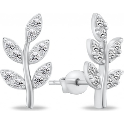 Brilio Silver náušnice EA857W