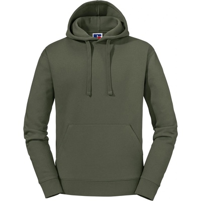 Russell Athletic 265m / Мъжки суитшърт с качулка - маслиненозелен xs (10265m55000)