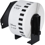 Compatible Makki съвместими етикети Brother DK-22225, 38мм x 30.48м, Black on White | MK-DK-22225 (MK-DK-22225)