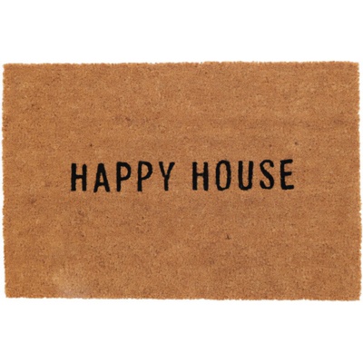 Home Styling Collection HAPPY HOUSE Kokosová hnědá 59 x 39 cm
