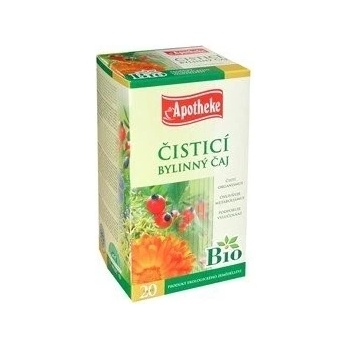 Apotheke čaj Bio Čistiaci bylinný 20 x 1,5 g