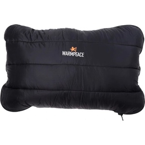 Warmpeace Възглавница Warmpeace с пера Zip, черна (4389.black)