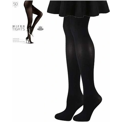 Lady B MICRO tights 50 DEN mikrovláknové jemné punčochové kalhoty 1 kus černá
