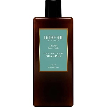 Noberu Tobacco Vanilla šampón na objem vlasov 250 ml