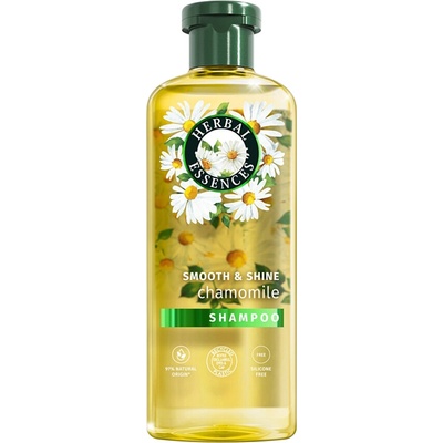Herbal Essences Chamomile Smooth&Shine šampon pro lesk a hebkost vlasů 350 ml