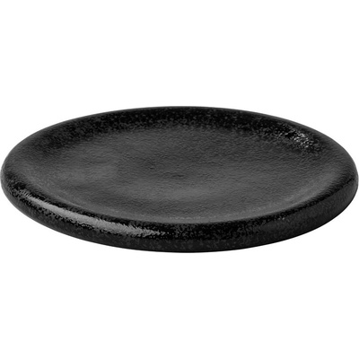 Black Satin Stone tanier 24,5 cm