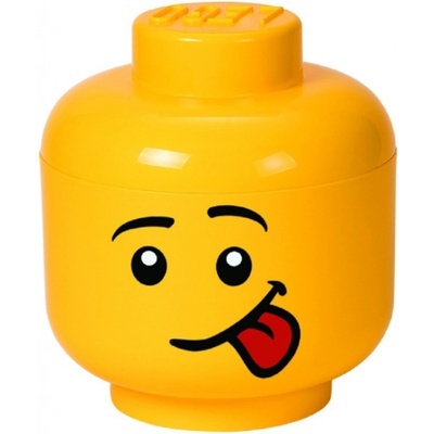 LEGO® Úložný box hlava S silly – Zboží Dáma