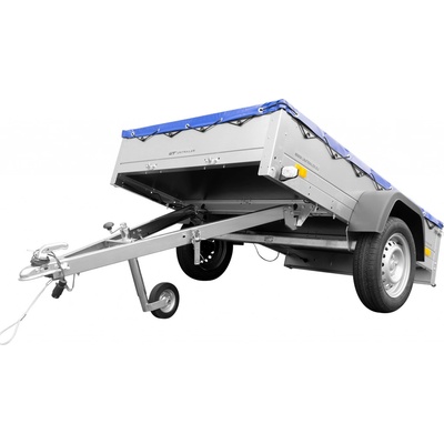 Garden Trailer 201 KIPP s modrou plachtou