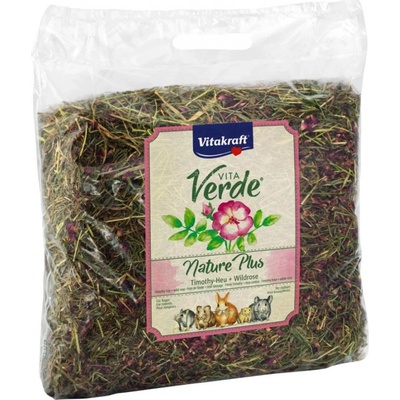 Vitakraft seno Vita Verde Nature Plus Timotejka & šípová rúža 0,5 kg