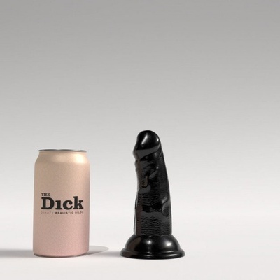 The Dick TD10 Markus čierne realistické dildo 15 x 4,4 cm