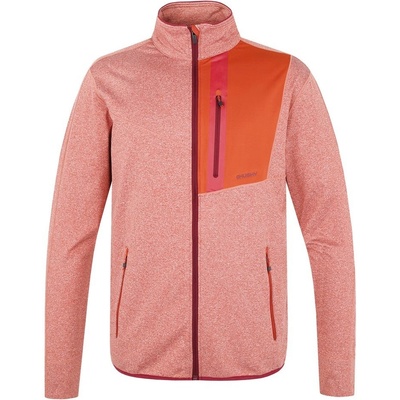 Husky pánska mikina na zips Ane M dk. brick orange