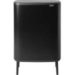Brabantia Кош за отпадъци с докосване BO HI 60л, черен, Brabantia (BRAB130229)