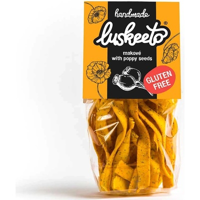 Ekolusk Luskeeto Luštěninové Krekry černé s aktivním uhlím 70 g