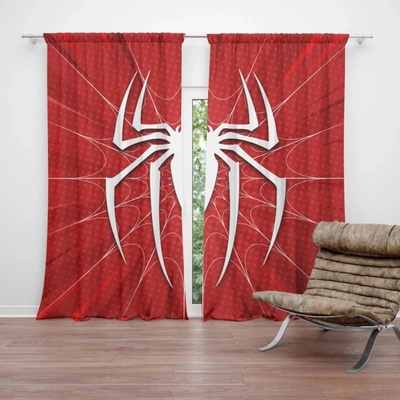 Sablio Závěs Pavučina: 2ks 140x250cm
