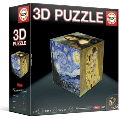 Educa 3D puzzle umelecké Art 216 ks