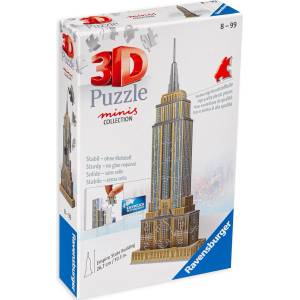Ravensburger 3D Пъзел Ravensburger от 54 части - Емпайър Стейт Билдинг (11271) - ozone