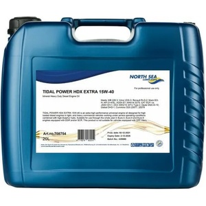 North Sea Lubricants Tidal Power Hdx Extra 15W-40 20 l
