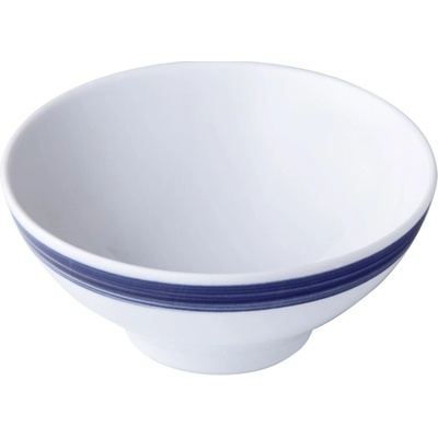 Suisse Langenthal Miska modrý dekor Points 16 cm
