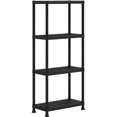 Regalux Plastový regál, 143 × 60 × 30 cm, nosnost : 25 kg KRONOS4
