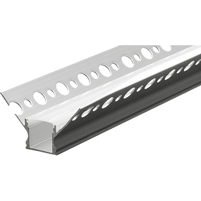ULTRALUX ПРОФИЛ ultralux ЗА led ЛЕНТА ВГРАЖДАНЕ apg332 ПЛИТЪК ВЪТРЕШЕН ЪГЪЛ 13мм 3м (apg332)