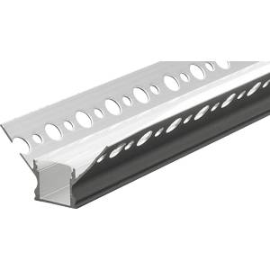 ULTRALUX ПРОФИЛ ultralux ЗА led ЛЕНТА ВГРАЖДАНЕ apg332 ПЛИТЪК ВЪТРЕШЕН ЪГЪЛ 13мм 3м (apg332)