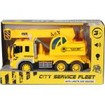 Moni Детска играчка Moni Toys - Камион с кабина и кран, 1: 16 (110387) - baby