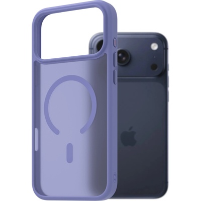 AlzaGuard Matte Case Compatible with MagSafe pro iPhone 17 Pro Max světle fialový AGD-PCMM479V