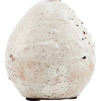 House Doctor Ваза гърне Baby с пясъчна текстура бяла (203840021)