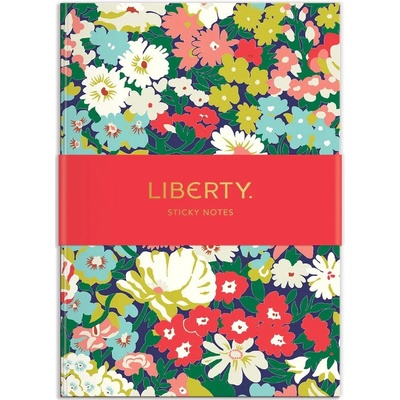 Liberty London Floral Sticky Notes Hard Cover Book