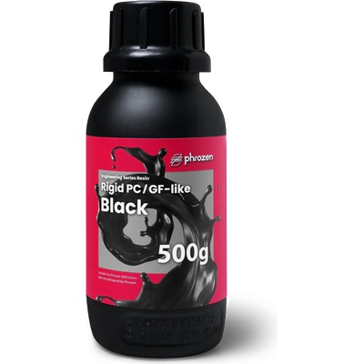 Phrozen Rigid PC/GF-like Resin Black - 500 g (64010602404053)