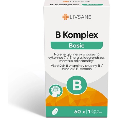 Livsane Vitamín B komplex 60 tabliet