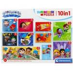 Clementoni DC Comics puzzle 18+30+48+60pcs