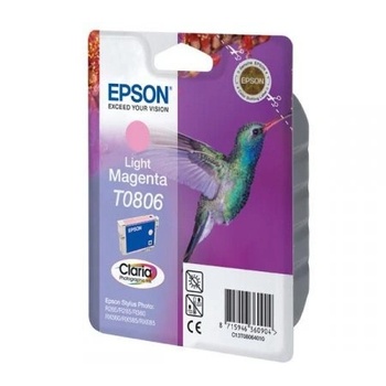 Epson Hummingbird T0806 глава и патрон за мастиленоструен принтер 1 броя Оригинал Светло пурпурен (C13T08064011) (C13T08064011)