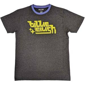 Billie Eilish Neon Green Logo Charcoal Grey M Риза (BILLIETS47MC02)