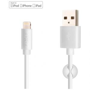 FIXED USB/Lightning Цвят: бял